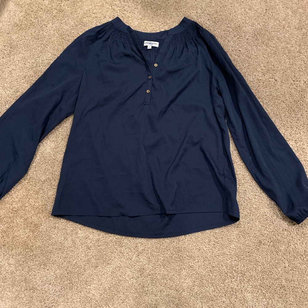 navy long sleeve